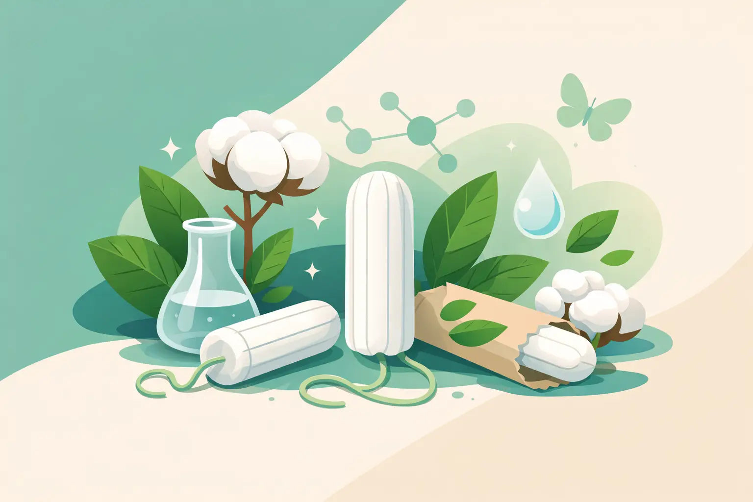 Bio Tampons ohne Chlor - was steckt drin?